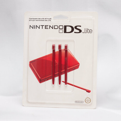 Стилусы для Nintendo DS Lite красные, 3 штуки