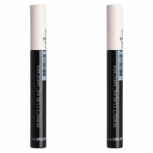 The Saem Тушь для ресниц Saemmul Perfect Curling Mascara, 8 мл , 2 шт тушь sp подкручивающая для ресниц saemmul perfect curling mascara 8ml the saem