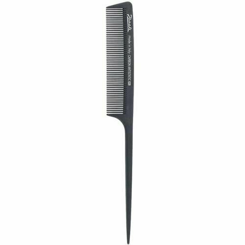 Расческа Janeke Carbon для волос с длинной ручкой, 21.7 см, артикул - 55820Carbon, цвет - черный