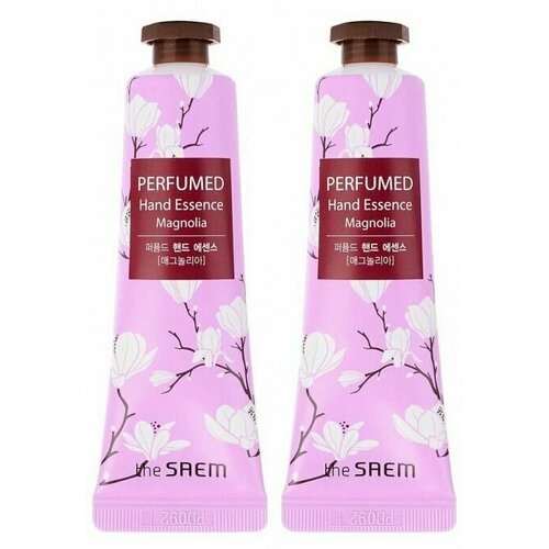 THE SAEM Крем-эссенция для рук парфюмированный Perfumed Hand Essence Magnolia, 30мл, 2шт
