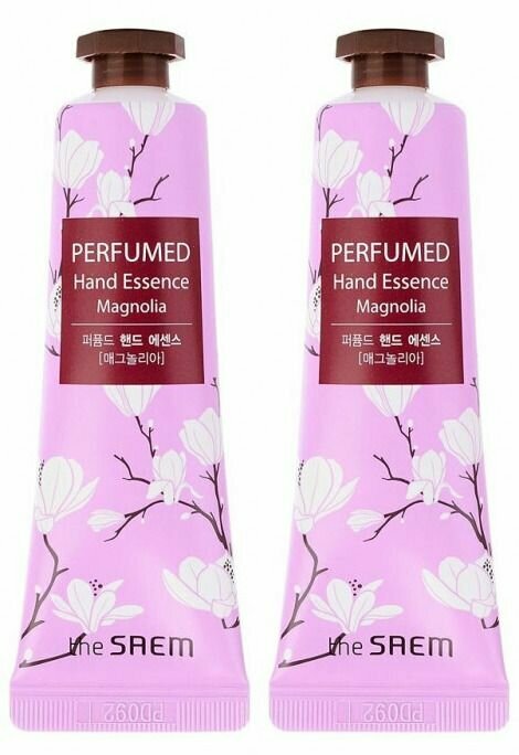 THE SAEM Крем-эссенция для рук парфюмированный Perfumed Hand Essence Magnolia, 30мл, 2шт