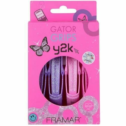 Зажим Framar 2000-е с прорезиненным покрытием 4 шт 1619₽