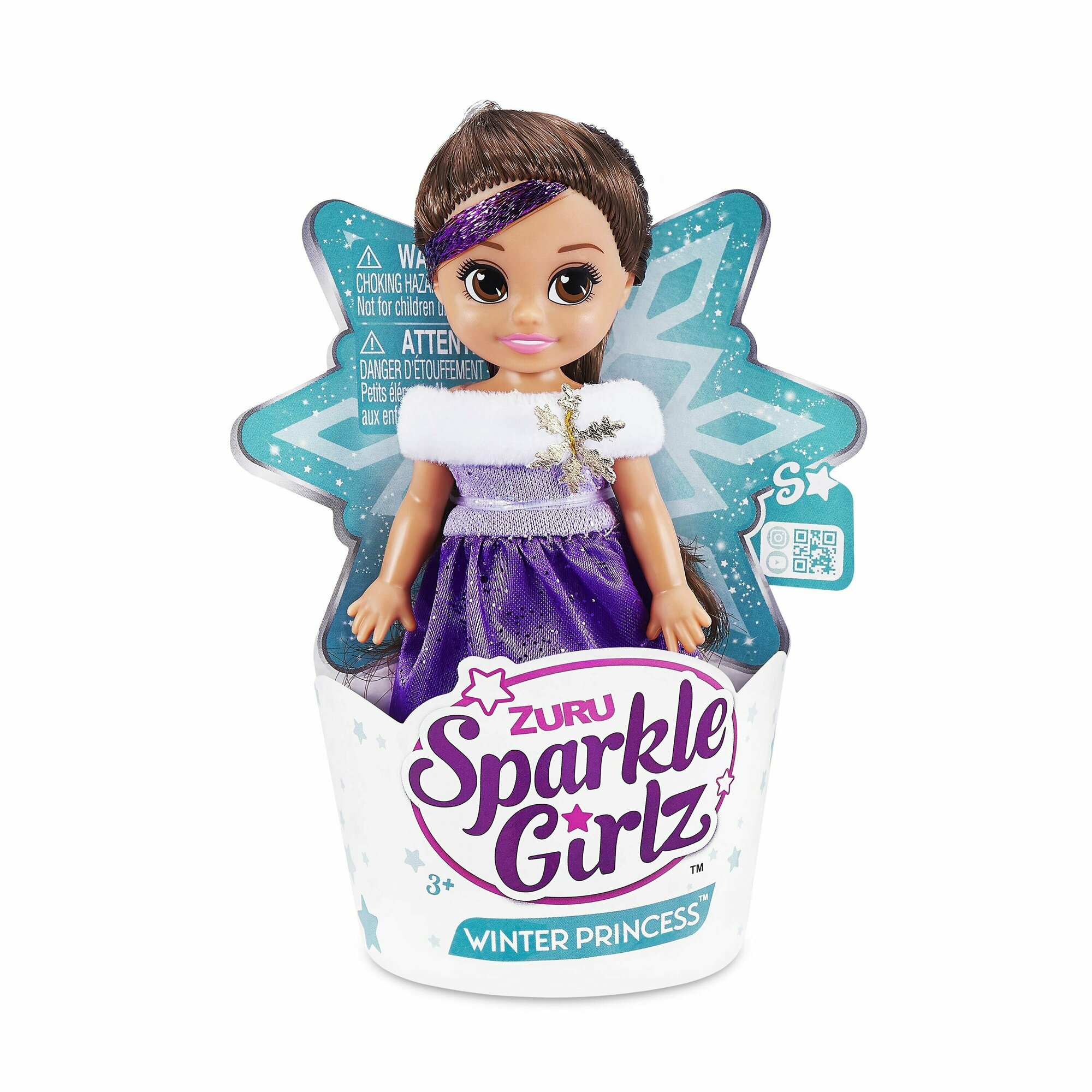 Мини Кукла Zuru Sparkle Girlz Зимняя принцесса - фото №2