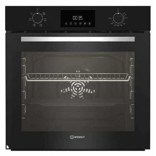 Электрический духовой шкаф INDESIT IFE 3644 J BL черный 2318500₽