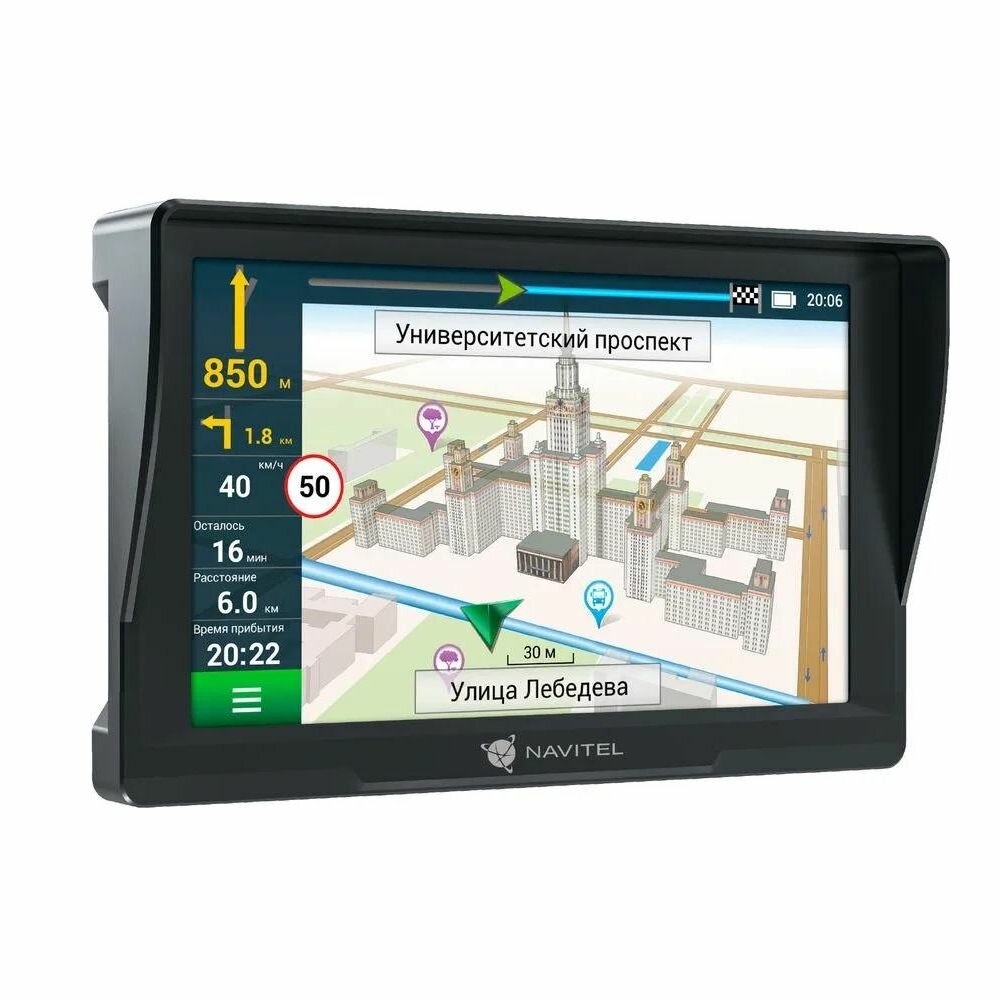 Навигатор Автомобильный GPS Navitel E777 TRUCK 7" 800x480 8Gb microSDHC черный Navitel - фото №7