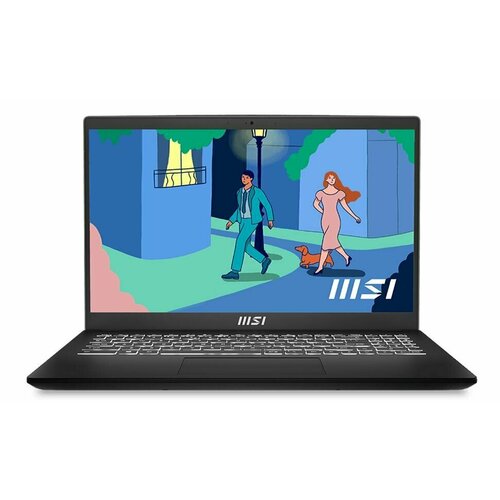 Ноутбук MSI Modern 15 B12M-233XRU IPS FHD 1920x1080 9S7-15H112-233 Черный 156 Intel Core i5-1235U 8ГБ DDR4 256ГБ SSD Iris Xe Win 11 Pro 8501000₽