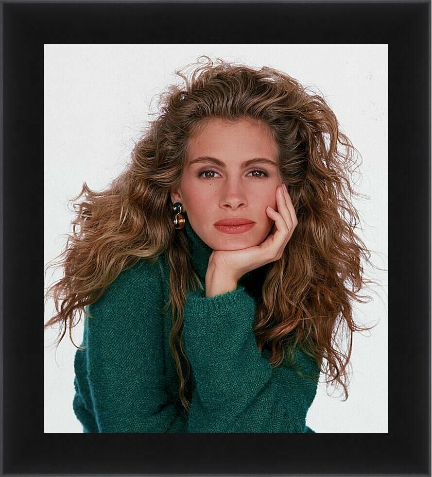 Плакат постер на бумаге Джулия Робертс. Julia Roberts. Размер 21 х 30 см