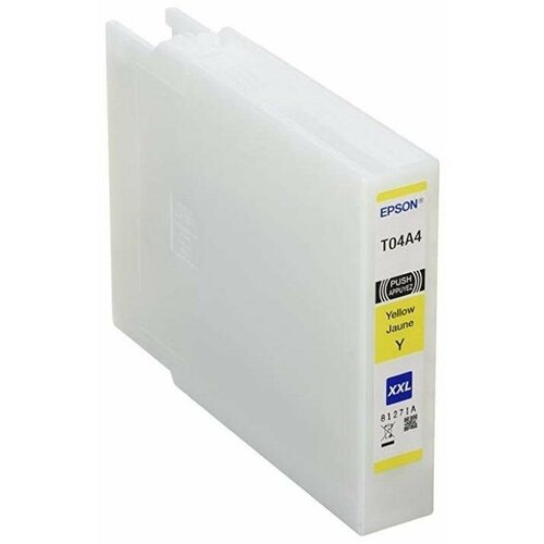 Картридж струйный Epson T4440 / C13T04A440 Экстраповышенной емкости желтый 8000 стр, для Epson (C13T04A440) yotat resetter t6714 waste ink maintenance tank chip resetter for epson wf c8690 wf c8690a wf c8690dwf dtwfc dtwf d3twfc