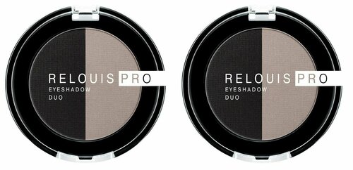 Relouis Pro Eyeshadow Duo тени для век тон 102- 2 штуки