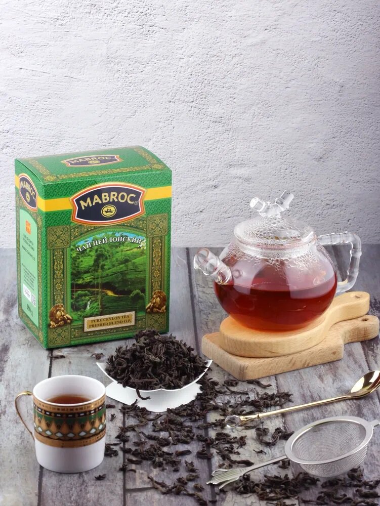 Чай чёрный ТМ "Маброк" - OP Премьер, 250 гр.