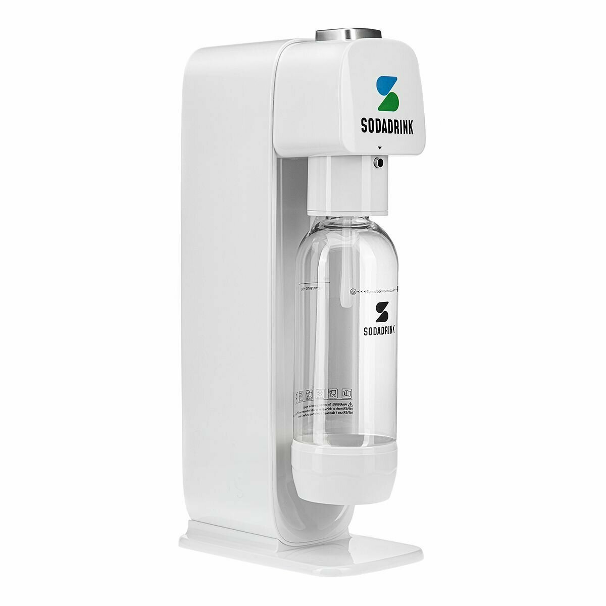 Сифон Sodadrink "Джет", с баллоном, белый, пластиковый, 1 шт — фото 1