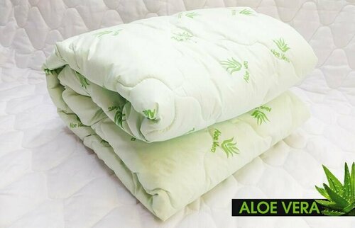 Одеяло из алоэ волокна 1,5 спальное - ЭК - EcoStar ALOE VERA 300гр