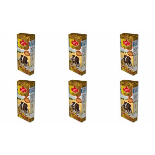 Родные корма лакомые палочки для грызунов с орехами,50 г,2 шт,6 упаковок