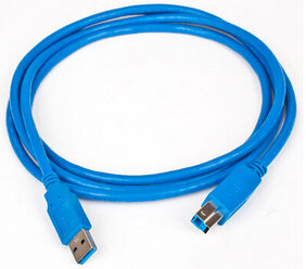 Кабель соединительный USB 3.0 AM-AM 1.8м Gembird экранированный синий CCP-USB3-AMAM-6