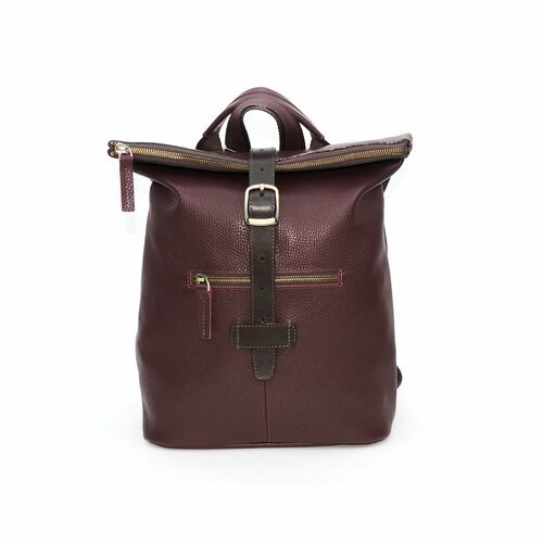 фото Рюкзак торба kalinovskaya ср34-182, фактура зернистая, бордовый