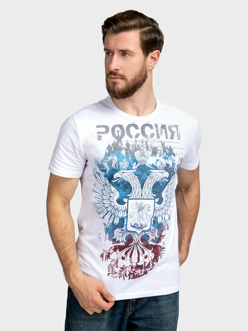 Футболка, размер XXXXL, белый