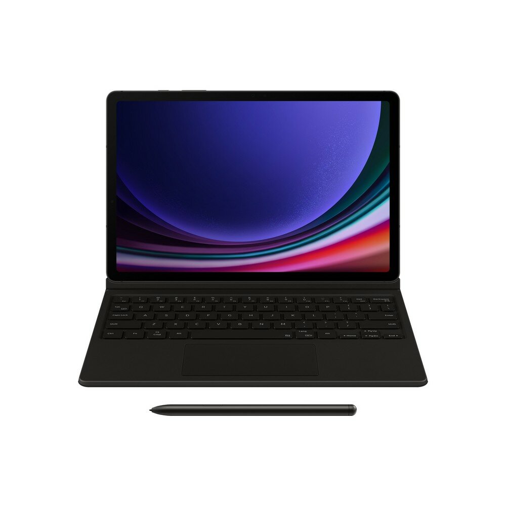 Чехол-клавиатура Samsung Book Cover Keyboard для Galaxy Tab S9 (2023) полиуретан черный