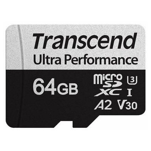 карта памяти transcend microsd 64gb ts64gusd330s без адаптера Карта памяти microSD (TransFlash) 64Gb Transcend TS64GUSD340S
