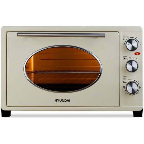 Мини-печь Hyundai MIO-HY084 33л 1500Вт бежевыйхром 743000₽