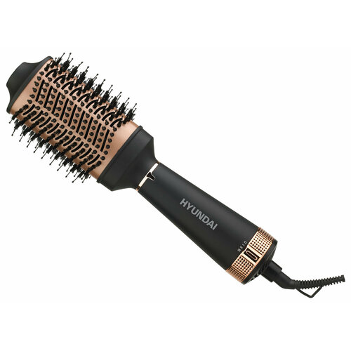 Фен-щетка Hyundai H-HB0115 1200Вт для укладки волос, черный — купить, цена, характеристики