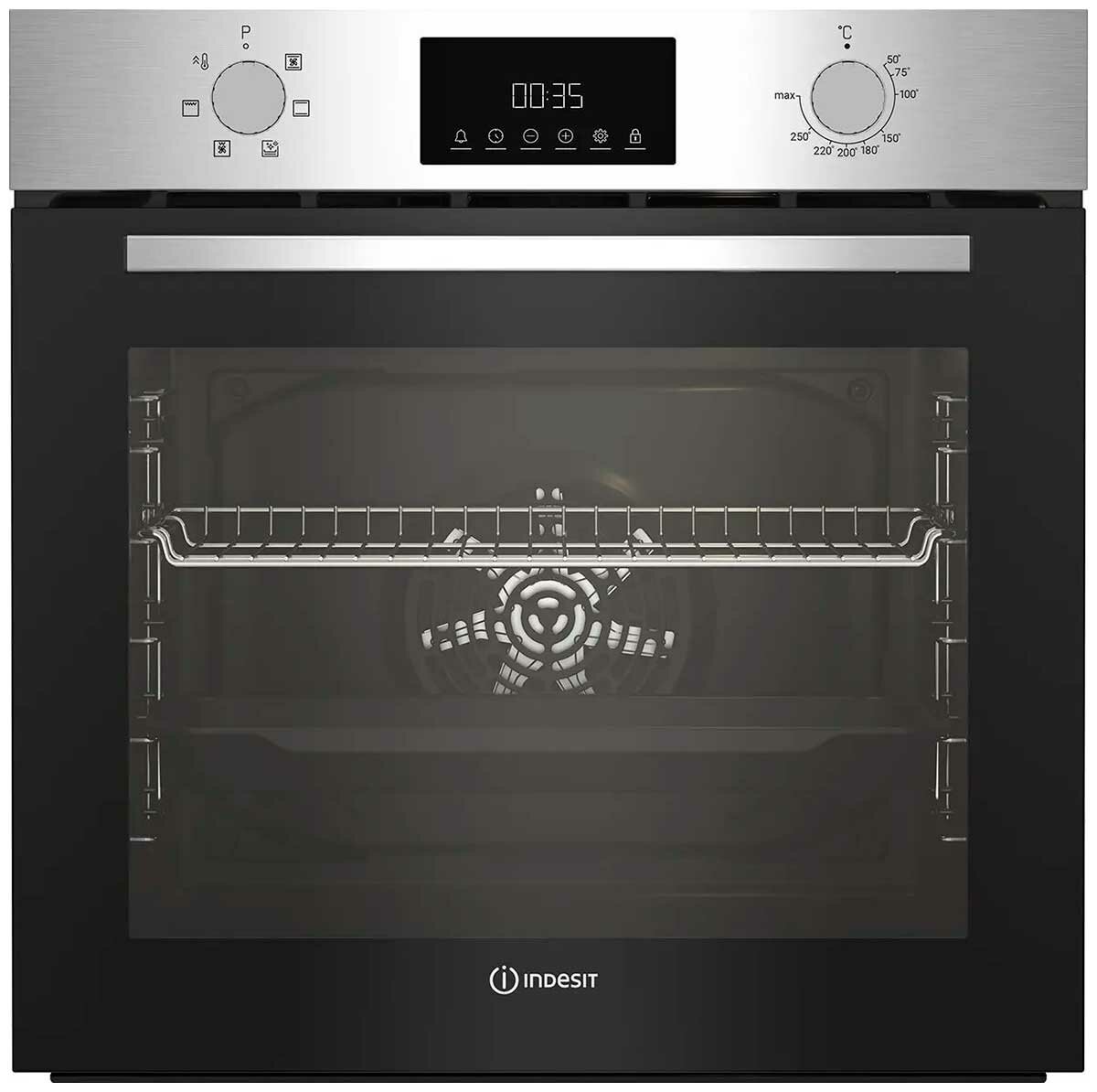 фото Встраиваемый электрический духовой шкаф Indesit IFE 3644 J IX