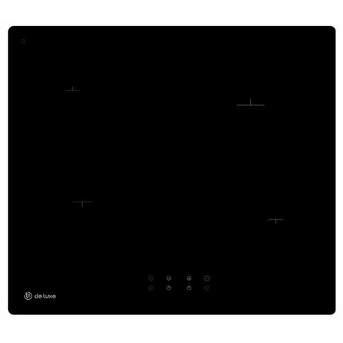 Электрическая варочная панель De Luxe 595204.04эвсс, черный