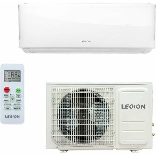 Сплит-система LEGION LE-FM09RH настенная, до 25м2, 9000 BTU, с обогревом, (комплект из 2-х коробок)