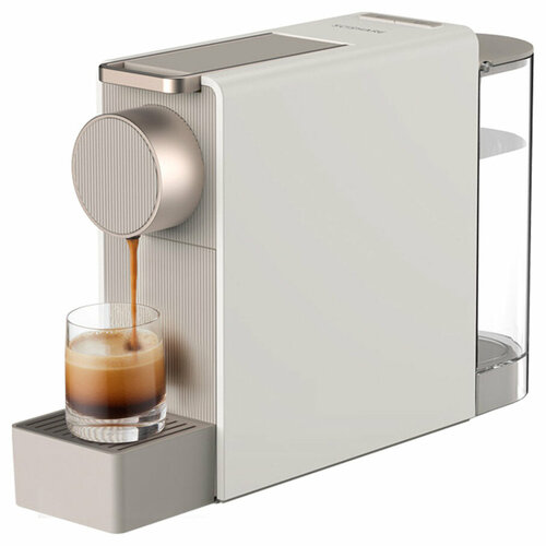 Кофемашина Scishare Capsule Coffee Machine Mini Beige (S1201)