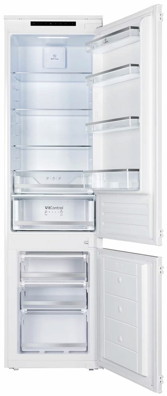 Встраиваемый двухкамерный холодильник LEX LBI193.0D