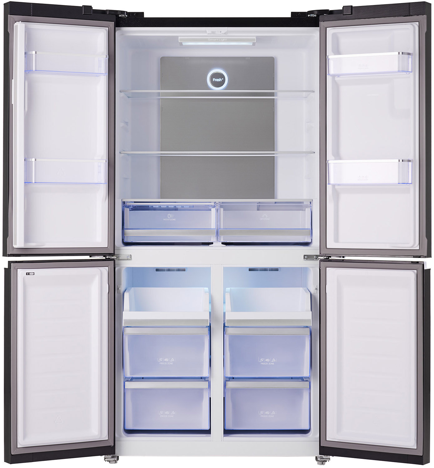 Многокамерный холодильник TESLER RCD-545I GRAPHITE - фотография № 3