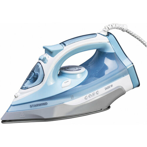 Утюг Starwind SIR2650 2600Вт голубойбелый 330300₽