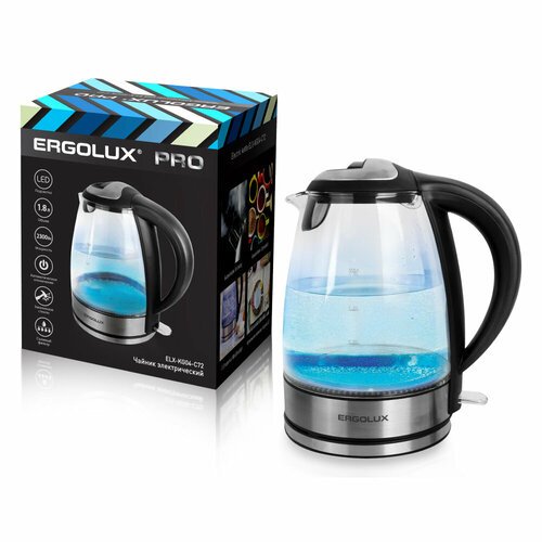 Чайник электрический ERGOLUX ELX-KG04-C72 238400₽