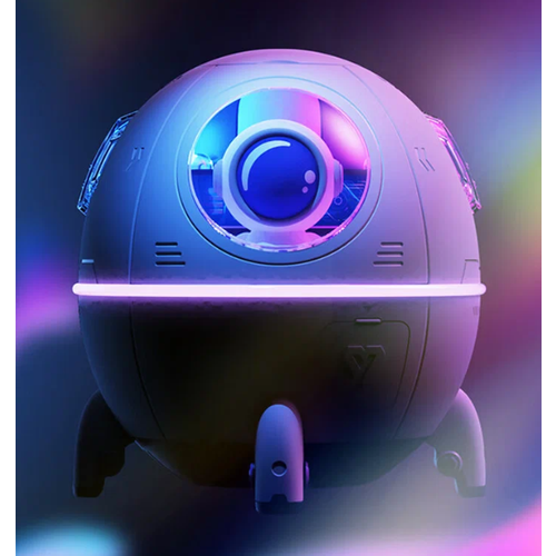 Увлажнитель портативный воздуха космический с подсветкой и распылением Распылитель масел Аромадиффузор -ночник 136600₽