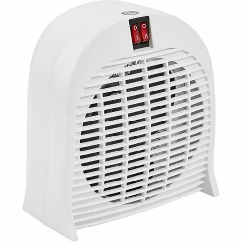 Тепловентилятор спиральный электрический Equation с механическим термостатом 2000 Вт цвет белый 178000₽