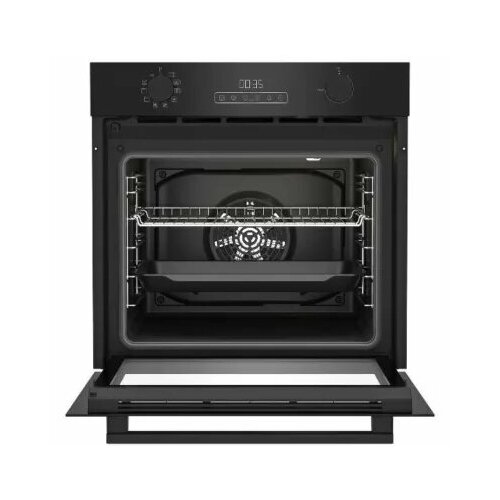 Духовой шкаф HOTPOINT FE8 824 H BL, черный/нержавеющая сталь