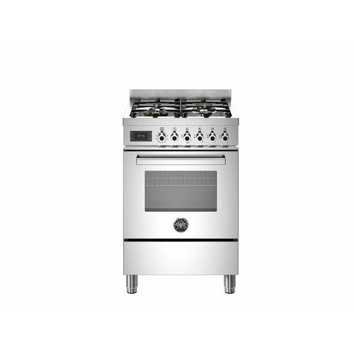PRO64L1EXT Варочный центр Bertazzoni 4 газовые конфорки и многофункциональный электрический шкаф 60 см Нержавеющая сталь 39590000₽