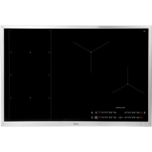 Варочная панель индукционная AEG IKE84471XB черный варочная панель индукционная hansa bhii37303 черный