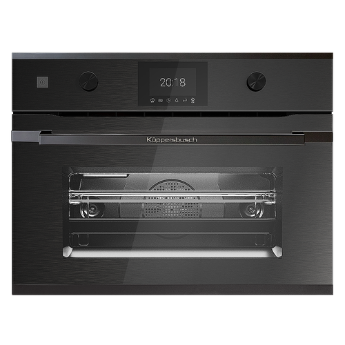 Компактный духовой шкаф с микроволнами Kuppersbusch CBM 63500 GPH 2 Black Chrome 36499000₽