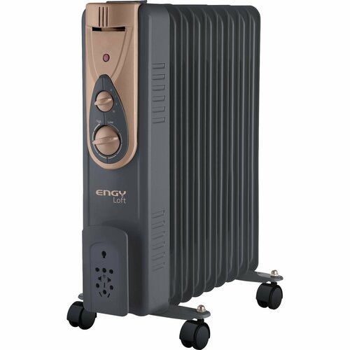 Обогреватель EN-2409 Loft масляный напольный 2000 Вт 20 м черный 829100₽