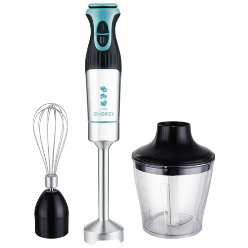 Блендер погружной ENERGY EN-139 1500Вт 2 скорости измельчитель венчик 105259 263600₽