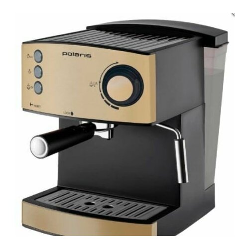 Кофеварка Polaris PCM 1527E 850 Вт золотисто-черный 1056900₽