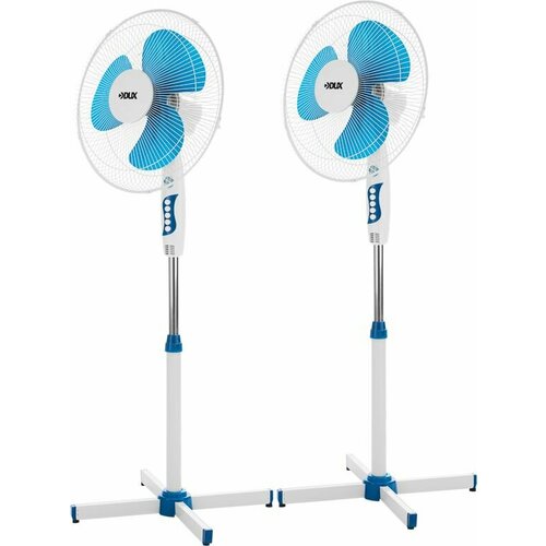 Вентилятор напольный DUX DX-1603 40 Вт 220V цвет белыйсиний 2 шткор 249900₽