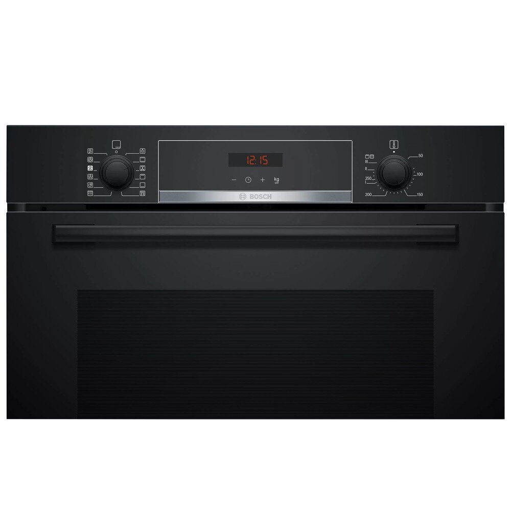 Электрический духовой шкаф BOSCH HRA574BB0, черный - фото №2