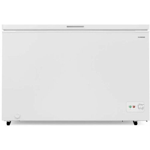 Морозильный ларь SunWind SCH401WT белый морозильный ларь beko hsa 32522 белый