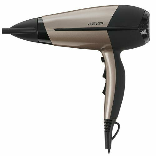 Фен DEXP HD-3000i коричневыйчерный 359700₽