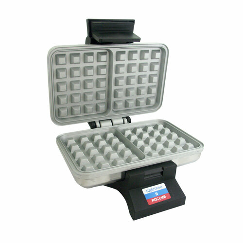 Вафельница Сластена-бельгийская вафля ЭВ-2 1000Вт дробеструйное покрытие цв уп 272300₽