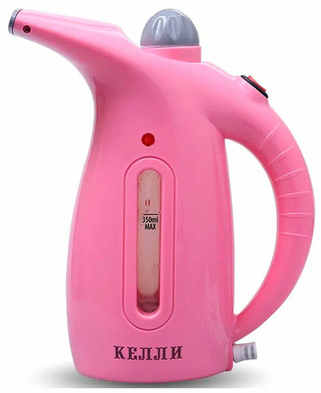 фото Ручной отпариватель-парогенератор Kelli КL-317P, розовый