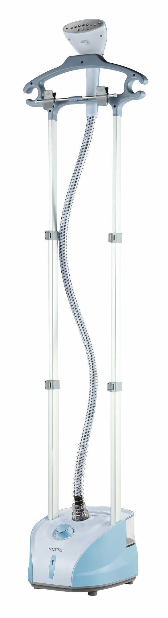фото Вертикальный напольный отпариватель MARTA MT-1178 светлый аквамарин