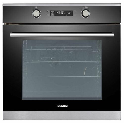 Духовой шкаф Электрический Hyundai HEO 6648 IX серебристыйчерный 3828100₽