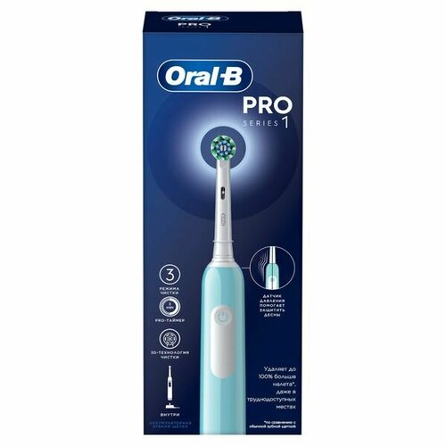 Щетка зубная электрическая 3791 с зарядным устройством 3757 Pro 1 CrossAction Oral-B/Орал-би щетка зубная электрическая 3772 с зарядным устройством 3757 pro 3 crossaction d505 513 3 oral b орал би